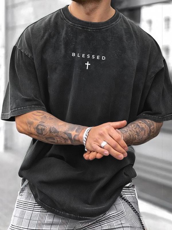 T-shirt urbain respirant noir — vue portée de face