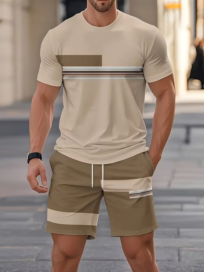Ensemble t-shirt manches courtes et short