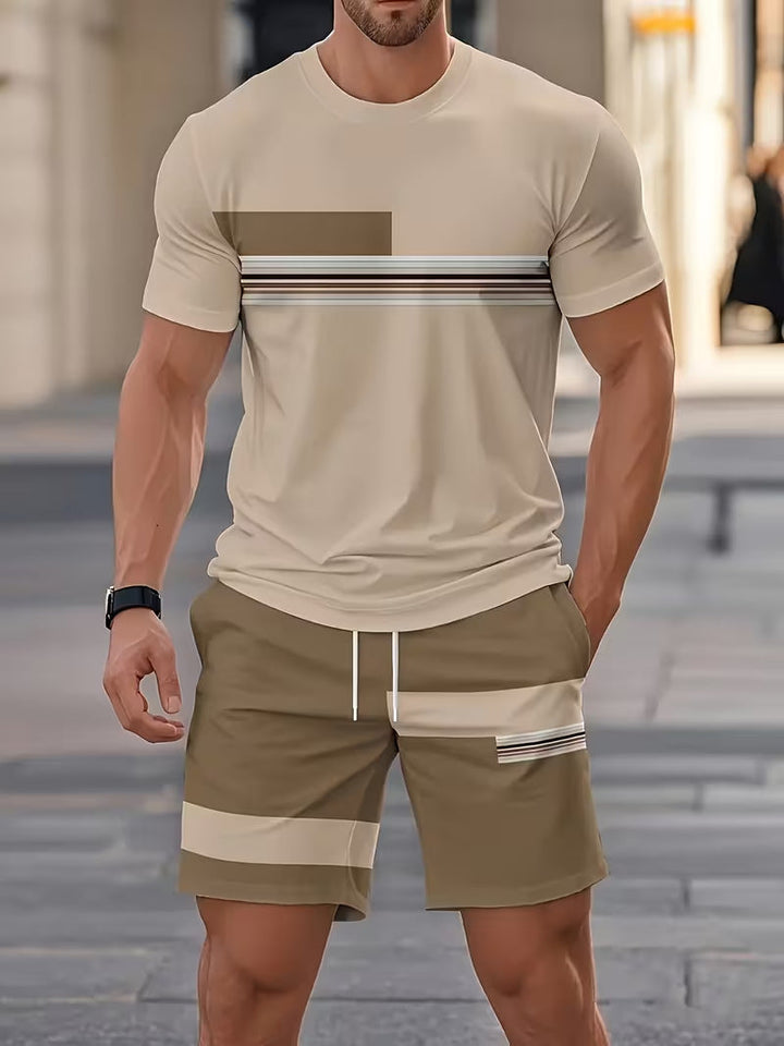 Ensemble t-shirt manches courtes et short