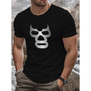 T-shirt imprimé devant — vue portée de face