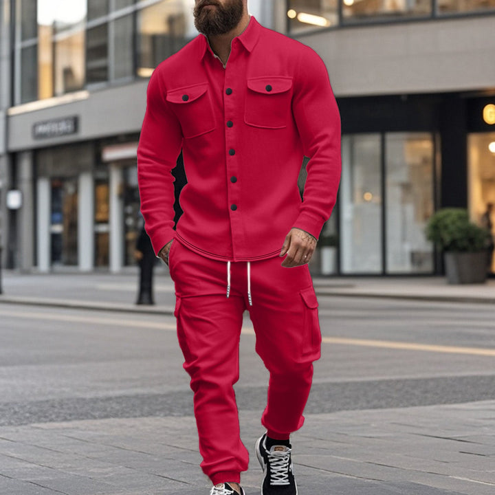 Ensemble veste boutonnée et pantalon