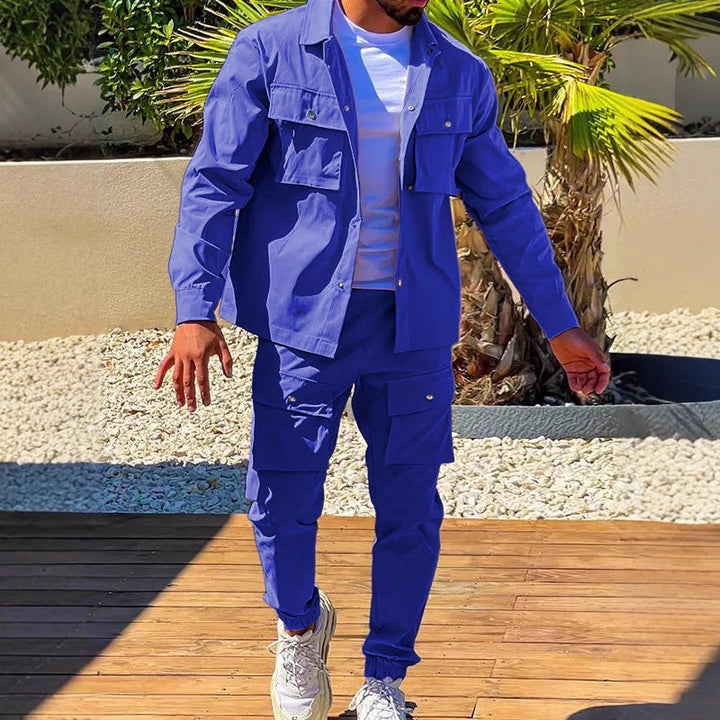 Ensemble veste et pantalon à poches