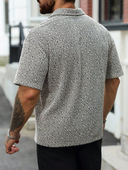 T-shirt décontracté à manches courtes — vue portée de dos