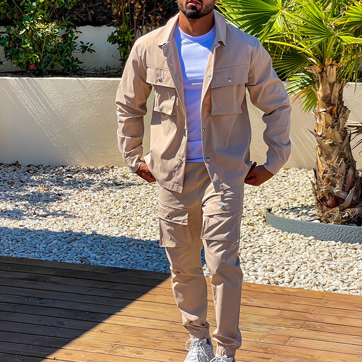 Ensemble veste et pantalon à poches