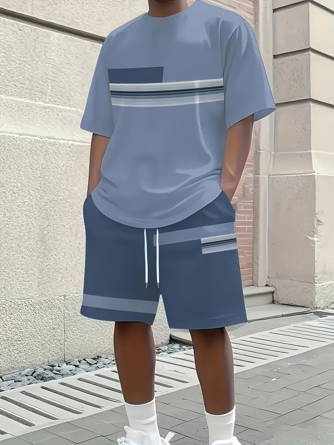 Ensemble t-shirt manches courtes et short