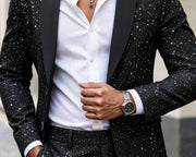 Détail du produit : Costume à effet pailleté