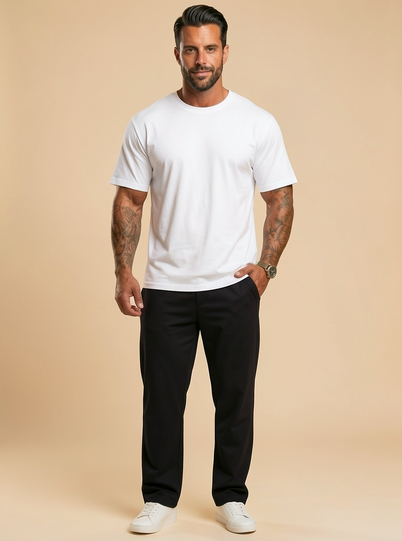 T-shirt sport manches courtes — vue de face. Soniel Paris.