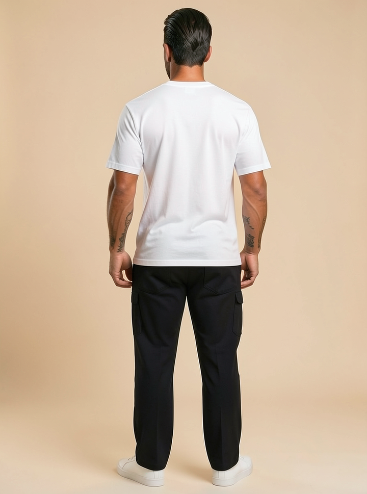 T-shirt sport manches courtes — vue de profil. Soniel Paris.