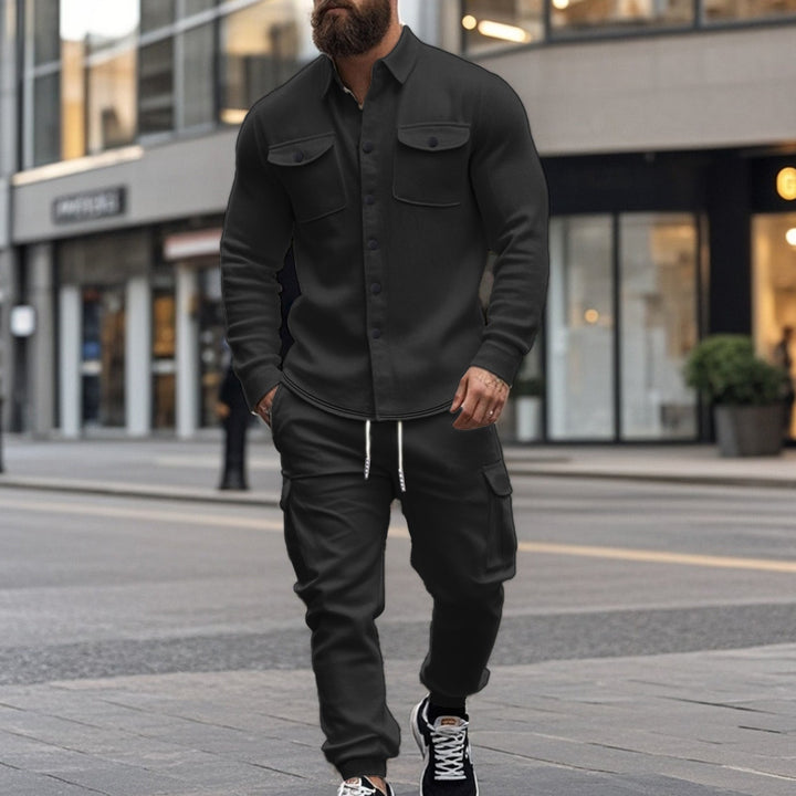 Ensemble veste boutonnée et pantalon