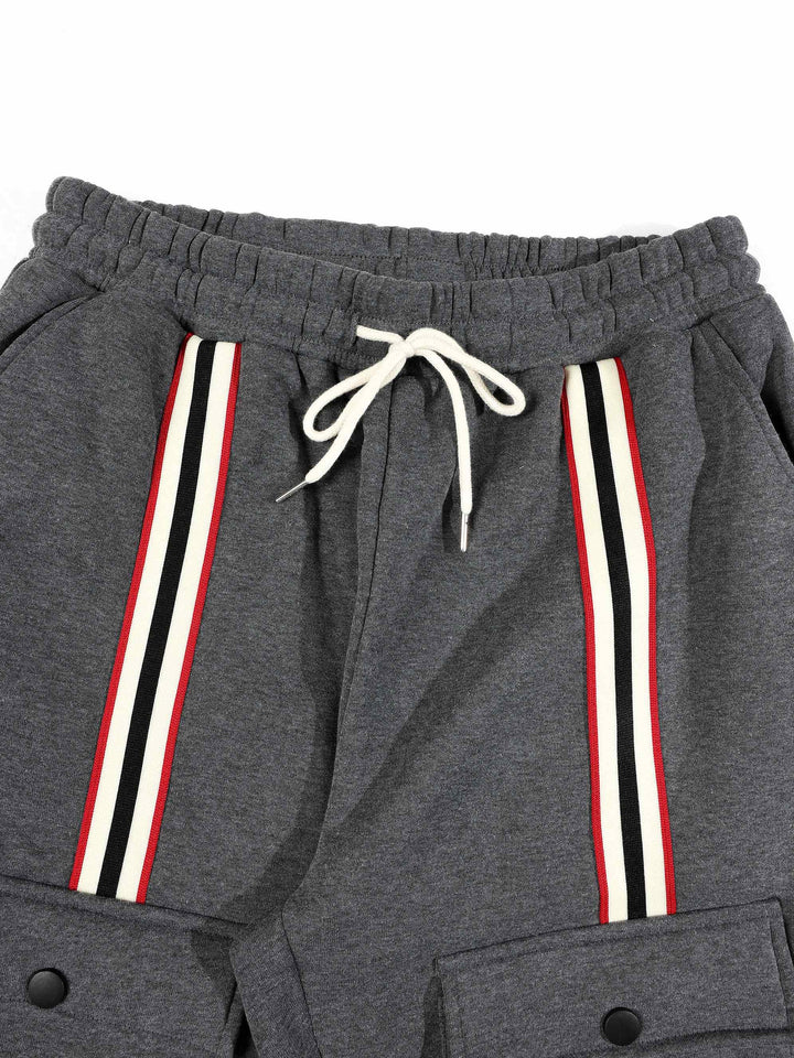 Jogger cargo à bandes contrastées — vue complémentaire du produit.