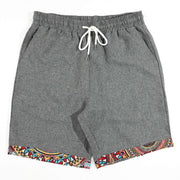 Tenue haut et short gris, short vue de face