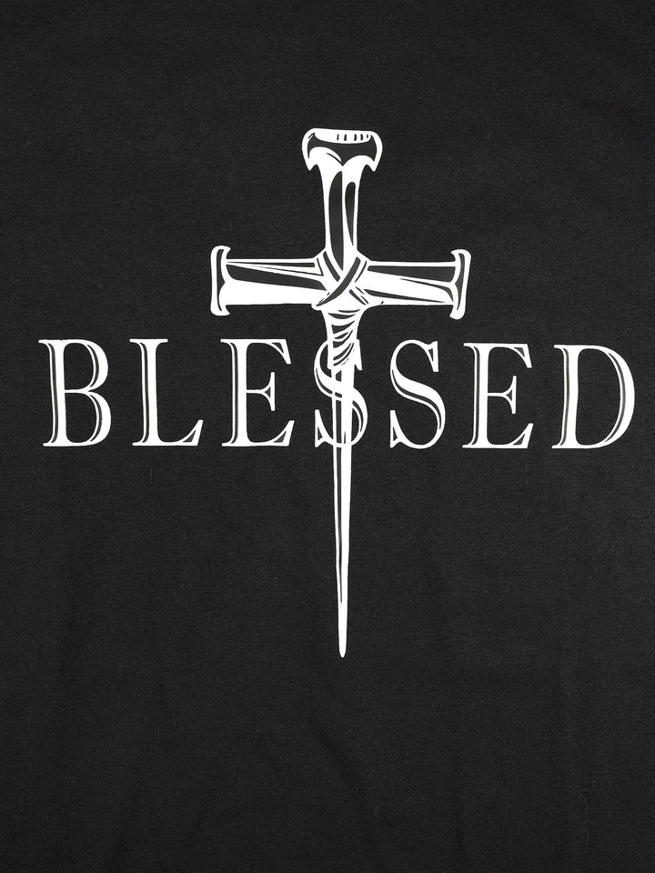 Chemise noire à manches courtes — vue complémentaire du produit.