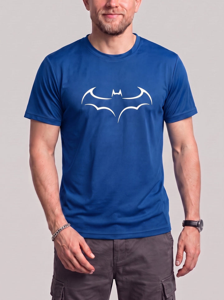 T-shirt à coupe ample, porté