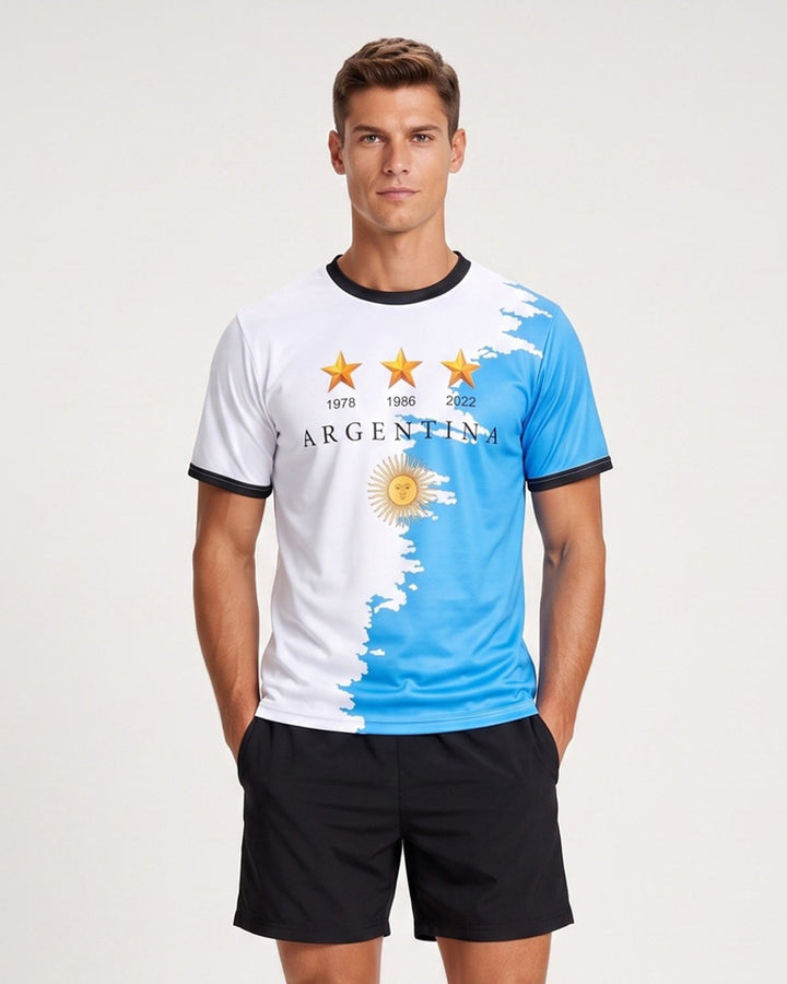 T-shirt sport à col rond — vue principale du produit.
