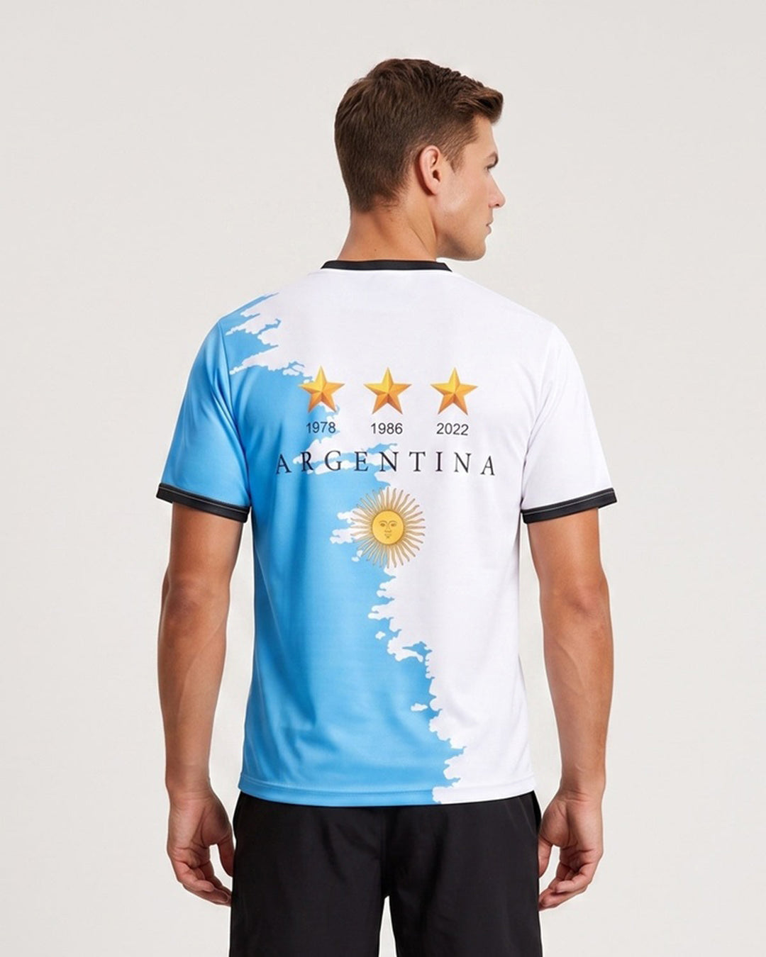 T-shirt sport à col rond — vue complémentaire du produit.