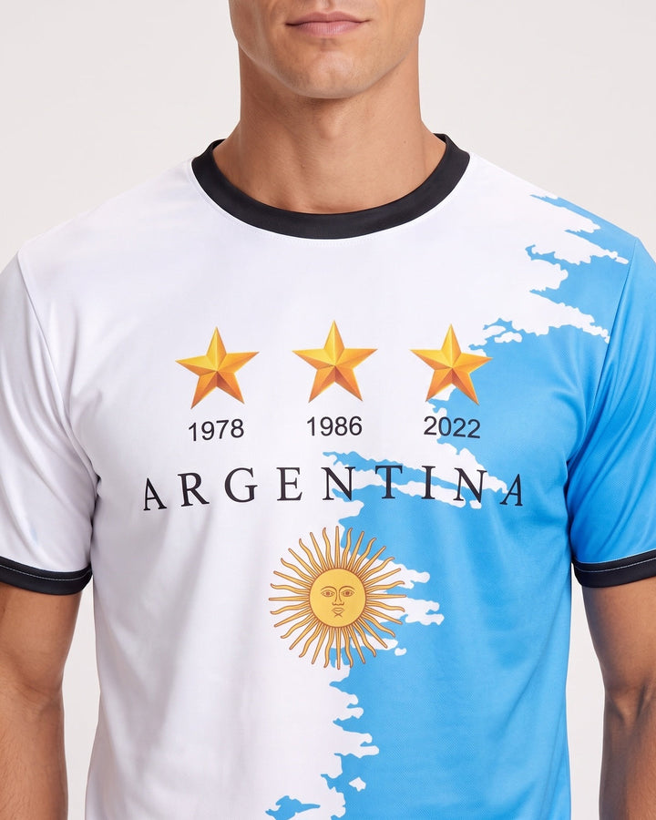 T-shirt sport à col rond — vue complémentaire du produit.