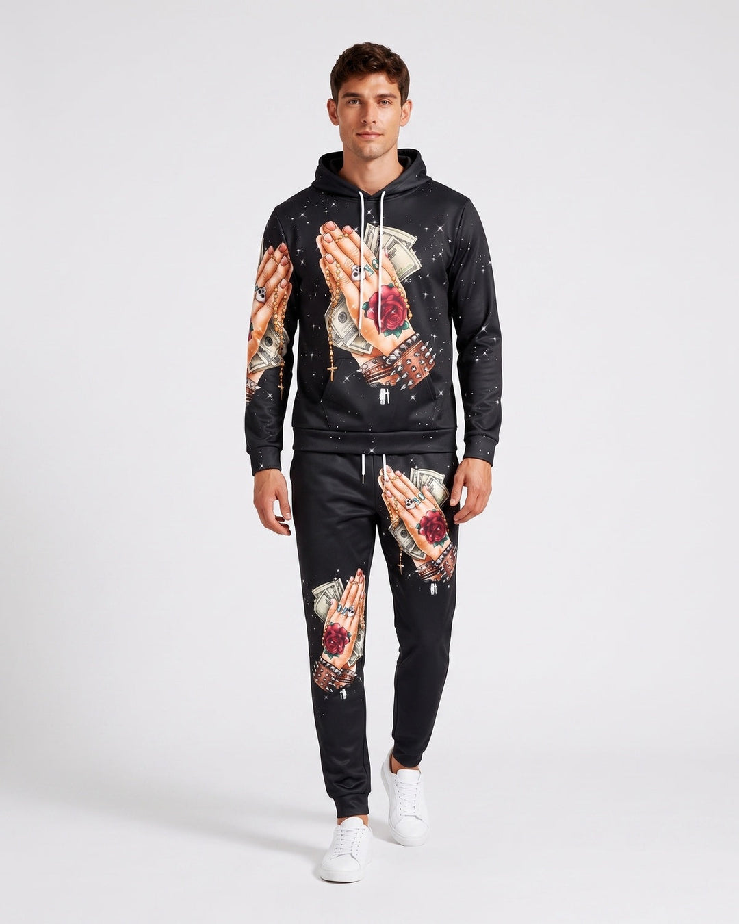 Ensemble sport automne-hiver — vue de face