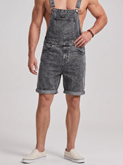 Salopette short à bretelles — vue complémentaire du produit.