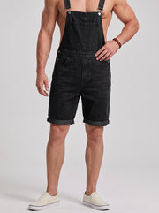 Salopette short à bretelles — vue complémentaire du produit.