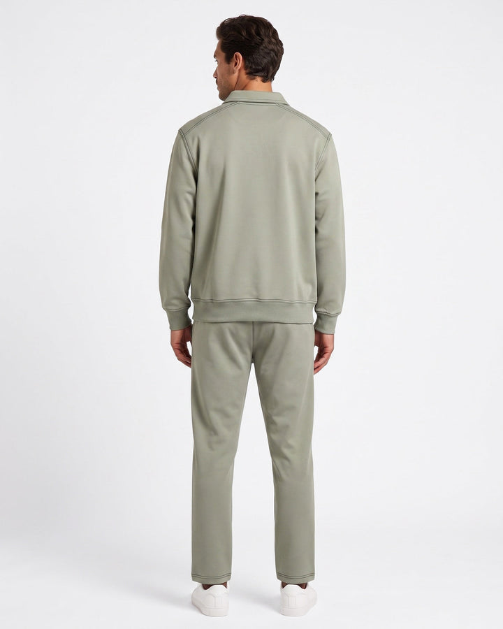 Ensemble polo et pantalon ample — vue complémentaire du produit.