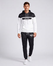 Ensemble sweat et jogging noir — vue de face