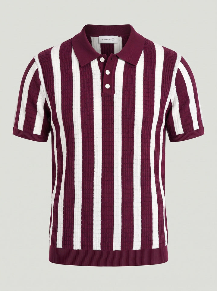Chemise rayée à manches courtes — vue complémentaire du produit.