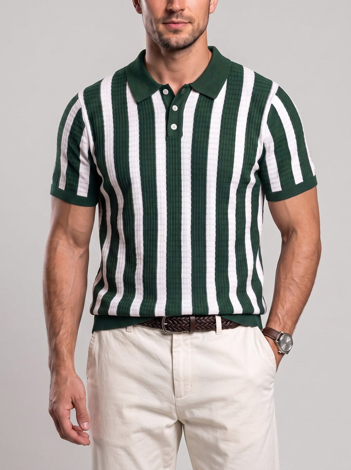 Chemise rayée à manches courtes — vue complémentaire du produit.