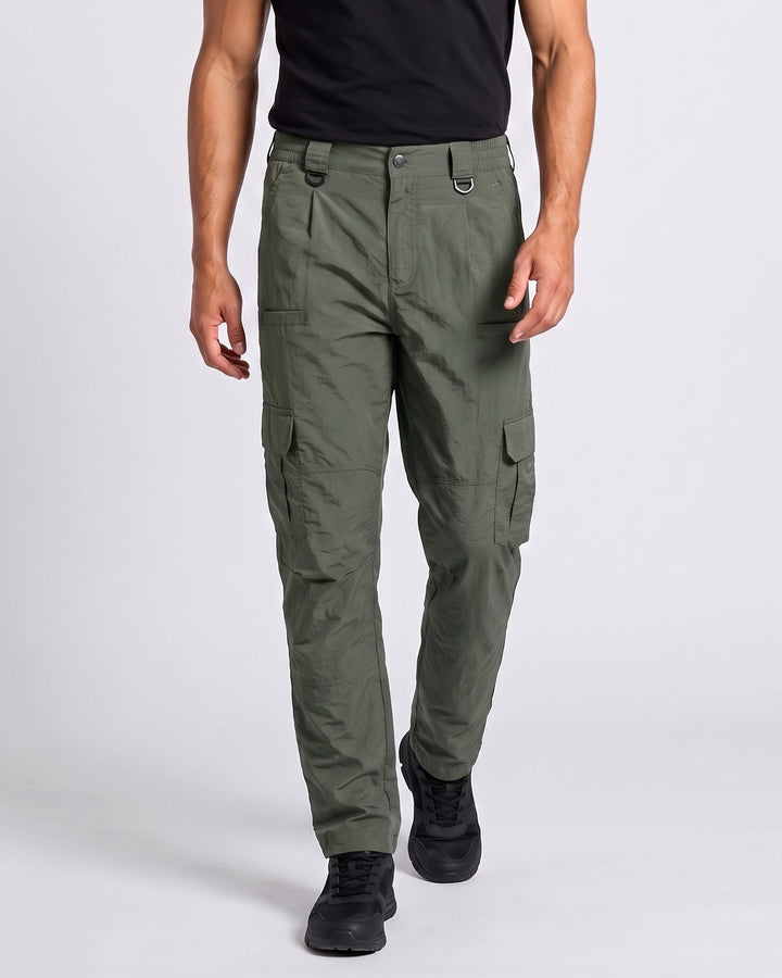 Pantalon cargo à poches latérales — vue complémentaire du produit.