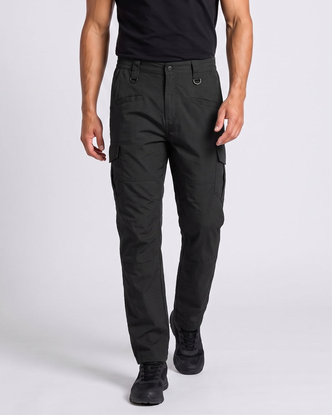Pantalon cargo à poches latérales — vue complémentaire du produit.
