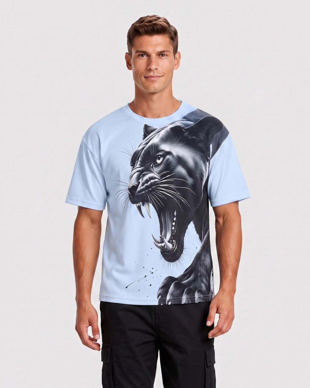 T-shirt imprimé léopard — vue complémentaire du produit.