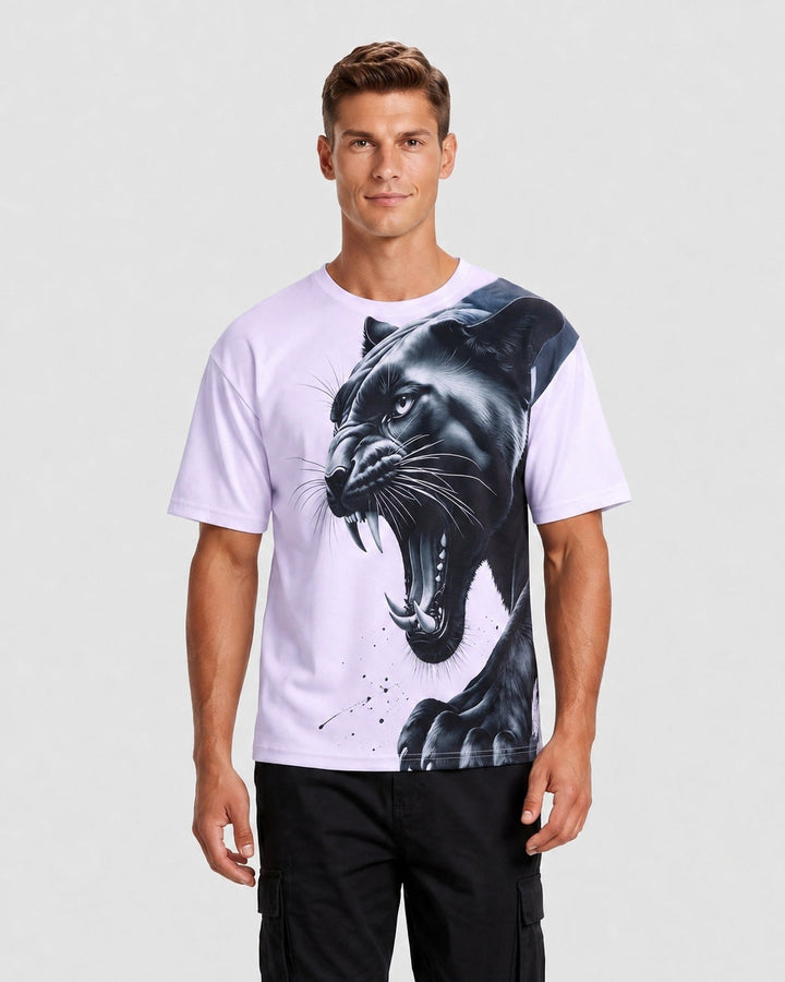T-shirt imprimé léopard — vue complémentaire du produit.