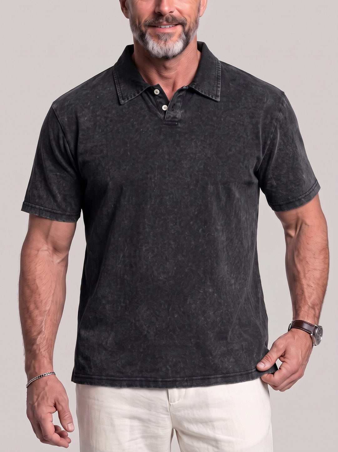Chemise décontractée à manches courtes — vue complémentaire du produit.