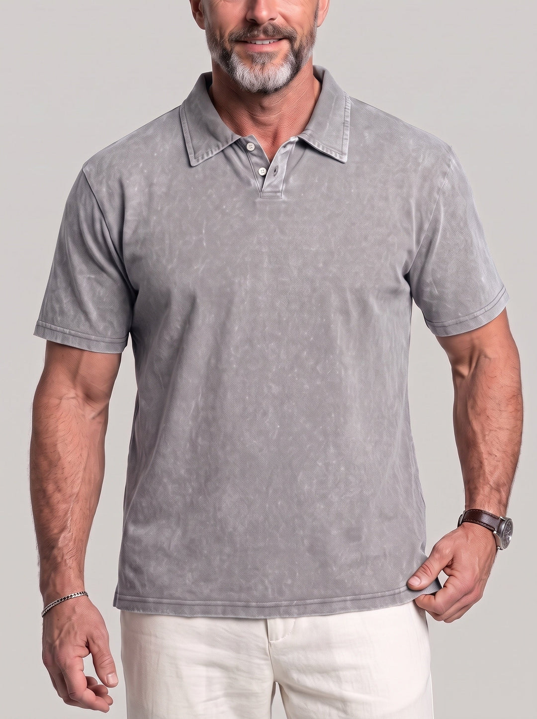 Chemise décontractée à manches courtes — vue complémentaire du produit.