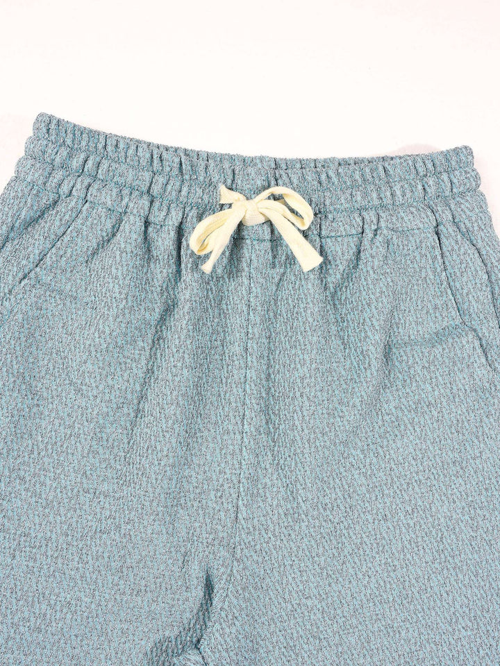 Ensemble polo à blocs de couleur et short — vue complémentaire du produit.