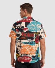 Chemise à manches courtes — vue portée de dos