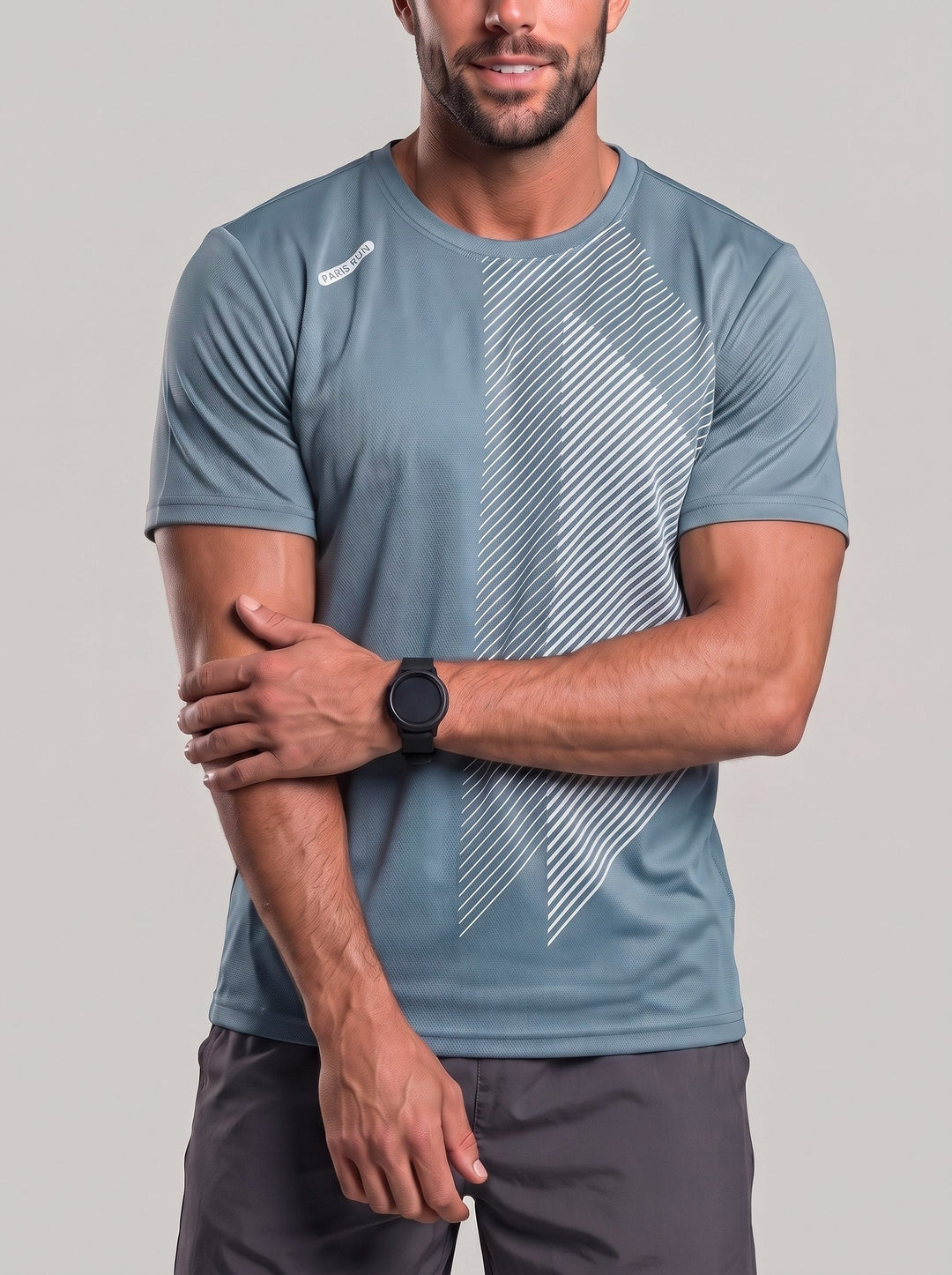 T-shirt de sport décontracté — vue complémentaire du produit.