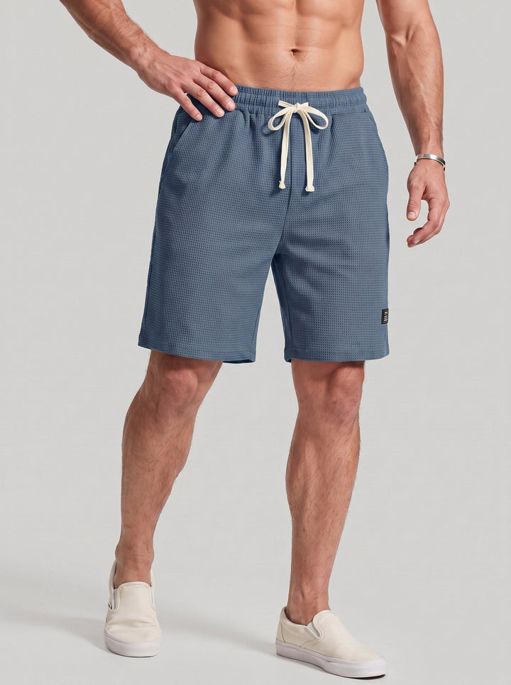 Short maille gaufrée, porté