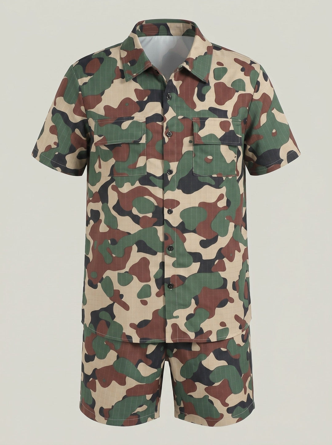 Ensemble imprimé camouflage — vue complémentaire du produit.