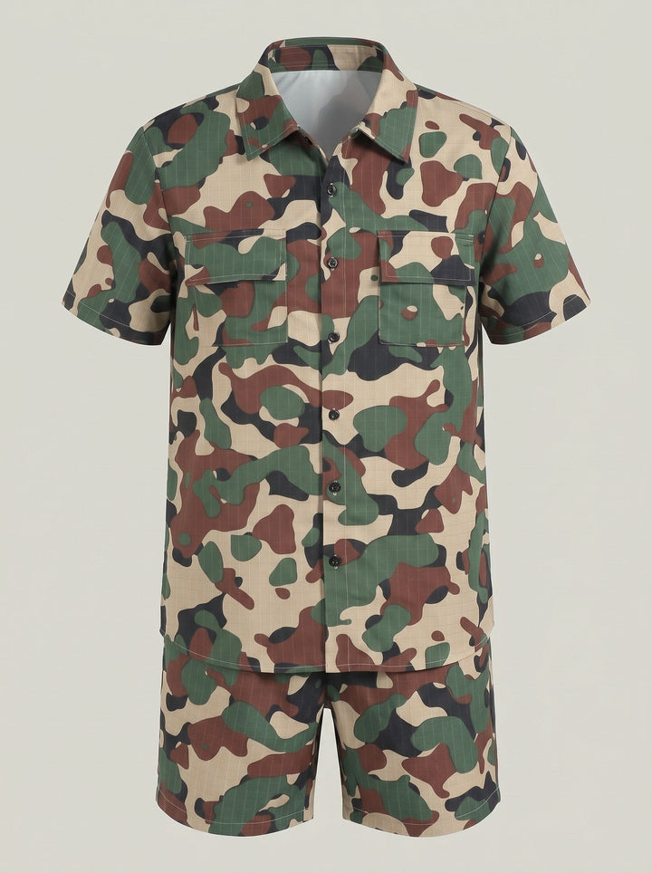 Ensemble imprimé camouflage — vue complémentaire du produit.