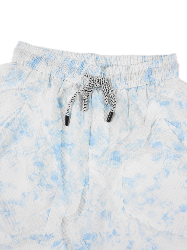 Ensemble débardeur tie-dye et short — vue complémentaire du produit.