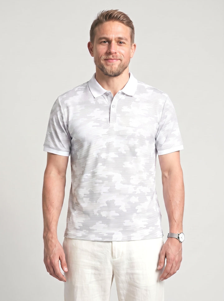 Chemise camouflage à manches courtes — vue principale du produit.