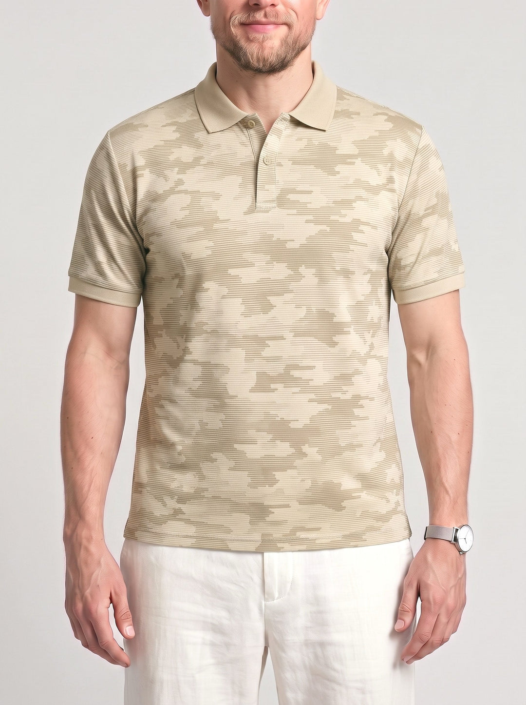 Chemise camouflage à manches courtes — vue complémentaire du produit.