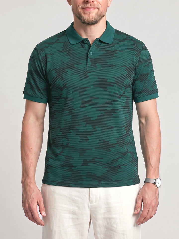 Chemise camouflage à manches courtes — vue complémentaire du produit.