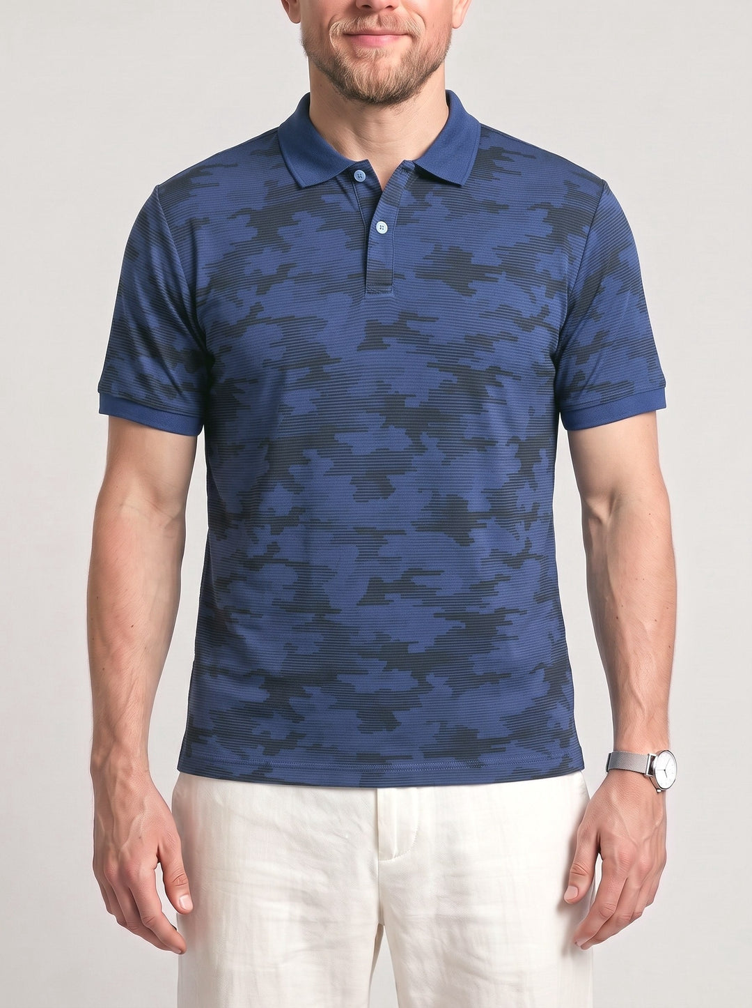 Chemise camouflage à manches courtes — vue complémentaire du produit.