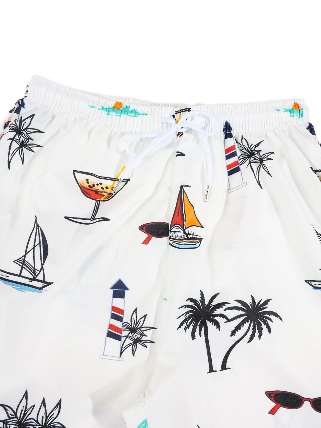 Ensemble haut imprimé et short — vue complémentaire du produit.