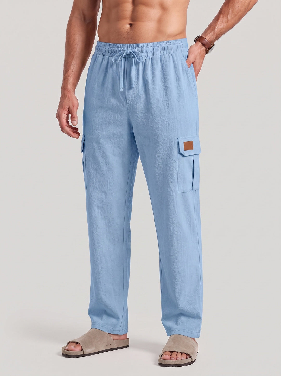 Pantalon cargo à cordon — vue complémentaire du produit.
