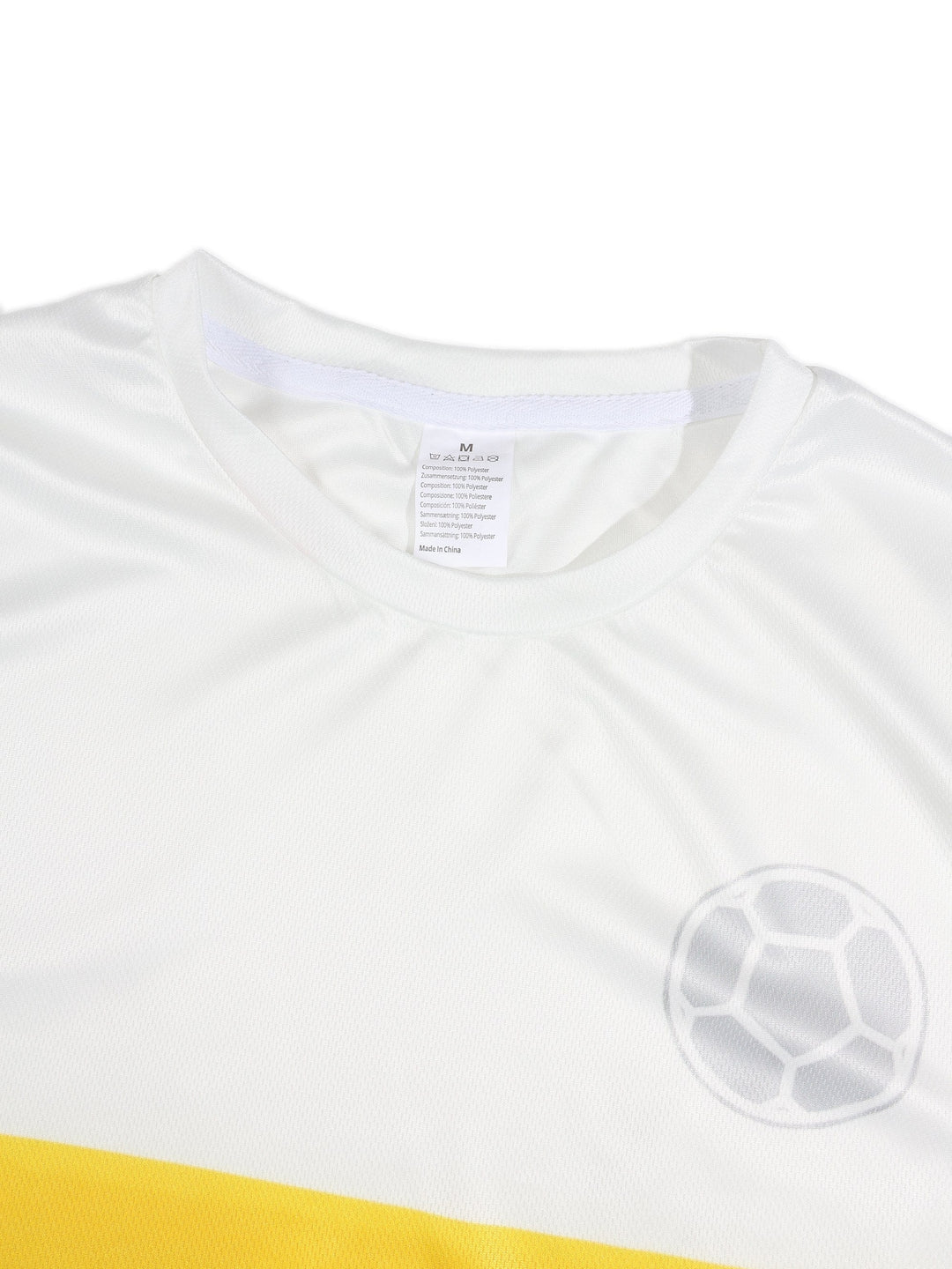 Ensemble t-shirt et short à bandes — vue complémentaire du produit.