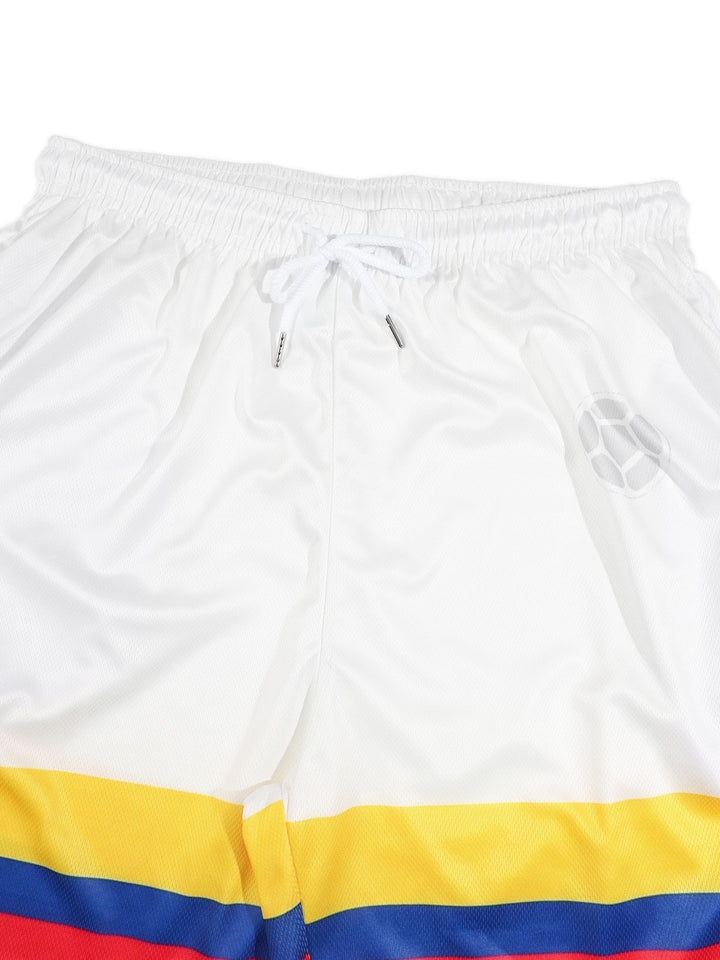 Ensemble t-shirt et short à bandes — vue complémentaire du produit.