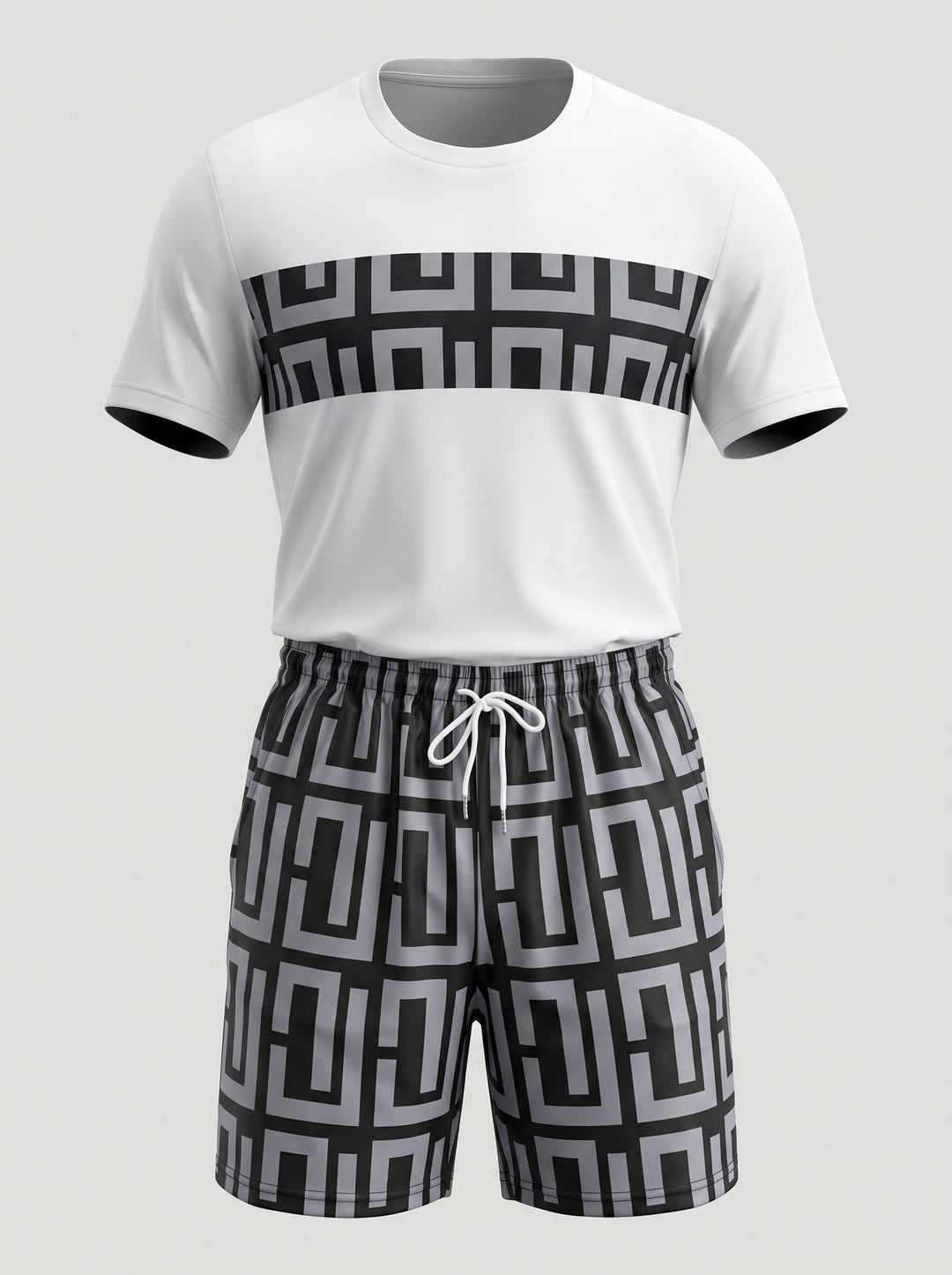 Ensemble style tropical — vue complémentaire du produit.