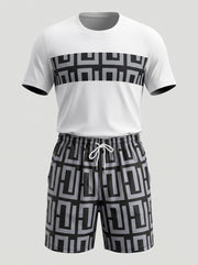 Ensemble style tropical — vue complémentaire du produit.